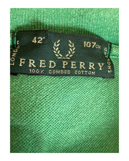 Fred Perry Poloshirt grün Größe M
