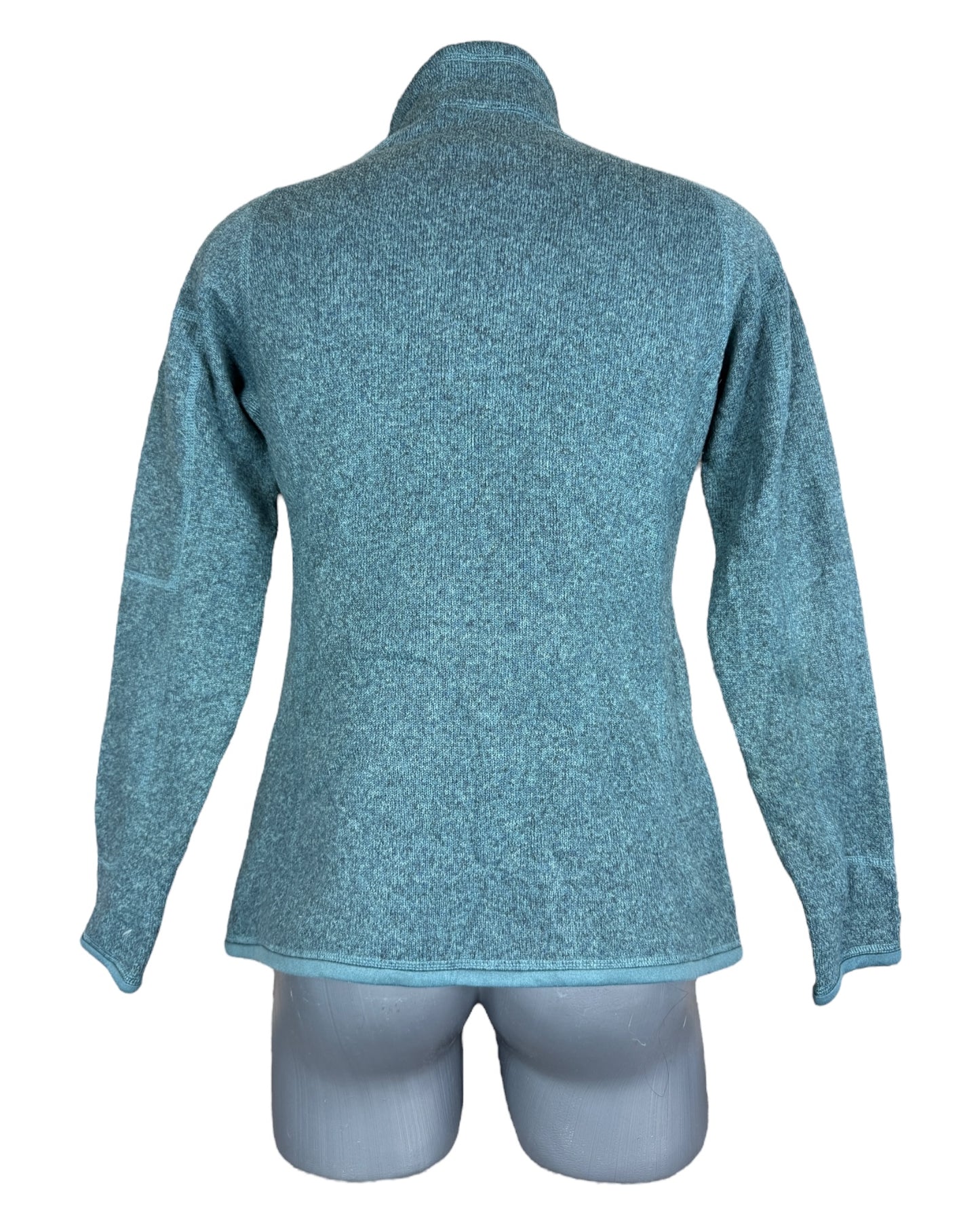 Patagonia Fleece Jacke kobaltgrün Größer M