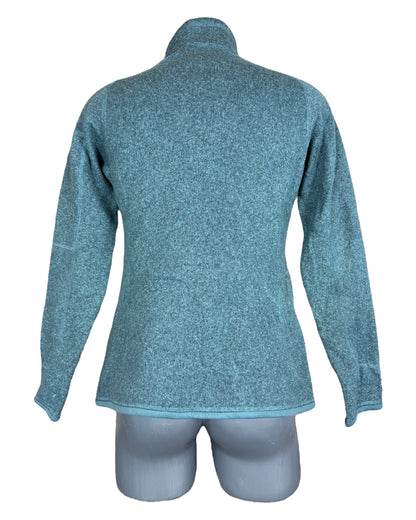 Patagonia Fleece Jacke kobaltgrün Größer M