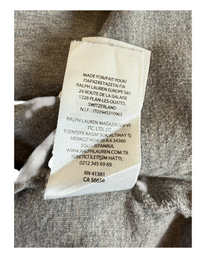 Polo Ralph Lauren Half Zip Pullover grau Größe L