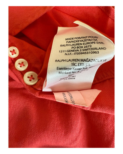 Polo Ralph Lauren Oxfordhemd rot Größe L