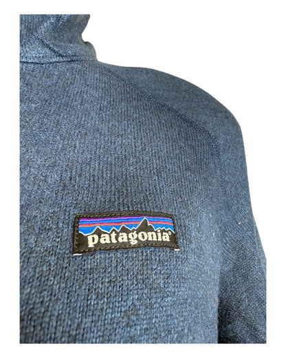 Patagonia Fleece Jacke marineblau Größe M
